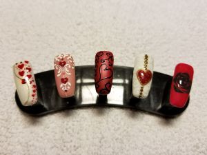 Created by Holly White of Sparkle Tips, Fort McMurray, AB Valentine Nails.jpg